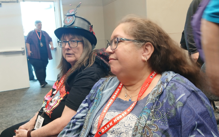 Dennis Amador Cherry at Comic Con Revolution Ontario 2026 - Kristine and Jessica
