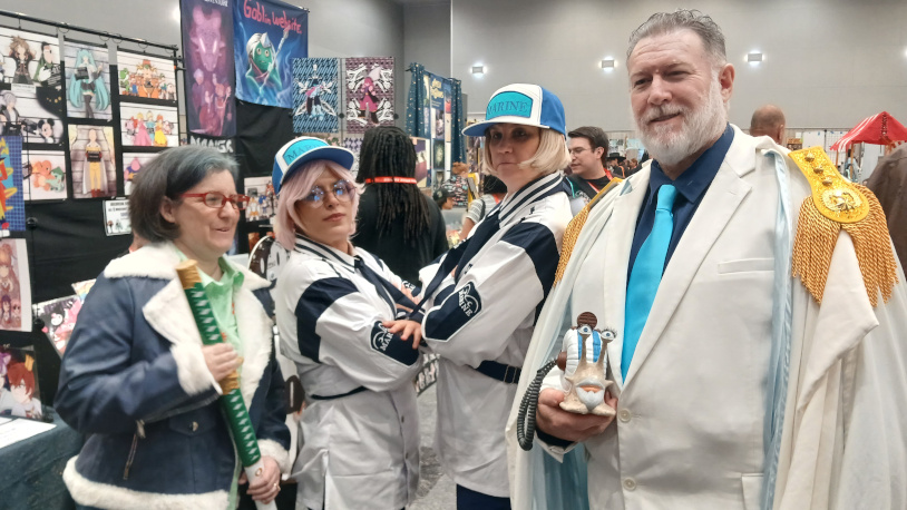Dennis Amador Cherry at Comic Con Revolution Ontario 2026 - One Piece - Admiral Garth and Marines